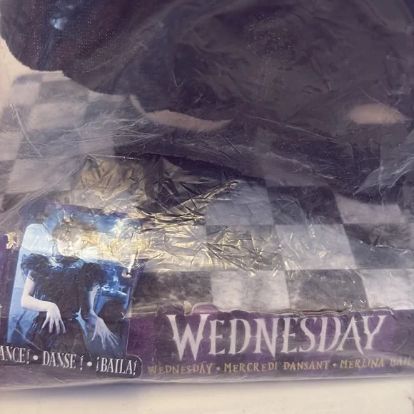 WEDNESDAY ADDAMS Dancing Wednesday Plush Doll - Picture 5 of 12